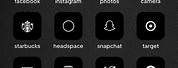 iPhone Icon Black Background
