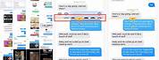 iPhone Text Message ScreenShot
