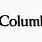 Columbia ロゴ