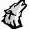 2D Wolf Logo