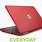 HP Pavilion Laptop Red