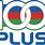 100-Plus Logo