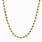 14K Gold Bead Chain Necklace