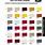 2003 Ford Paint Color Chart
