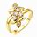 24 Karat Gold Diamond Ring