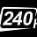 240Hz Logo