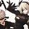 2B and 9s Wallpaper