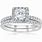 3 Carat Princess Cut Solitaire Diamond Ring