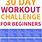 30-Day Workout Challenge Printable