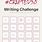 30-Day Writing Challenge List