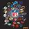 32 NFL Logos