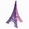3D Eiffel Tower SVG
