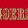 49ers Lettering