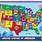 50 States Map for Kids