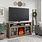 65 TV Stand with Electric Fireplace
