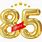 85 Birthday PNG