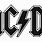 AC/DC Logo Outline