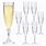 Acrylic Champagne Glasses