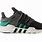 Adidas EQT Green and White