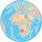 Africa Globe Map