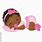 African American Baby Girl Clip Art