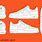 Air Force 1 Shoe Template
