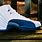 Air Jordan 12 Blue and White