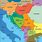 Albania Italy Map