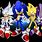 All Forms of Sonic the Hedgehog