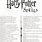 All Harry Potter Printable Spells