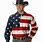 American Flag Cowboy Shirt