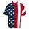 American Flag Dress Shirt