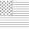 American Flag Outline Printable