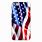 American Flag Phone Case Black and White