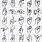 American Sign Language Alphabet Clip Art