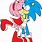 Amy Rose and Sonic Love