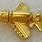 Ancient Gold Flyer Replica Pin