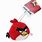 Angry Birds Keychain Plush