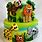 Animal Kids Birthday Cakes