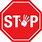 Animals Hand Stop Sign