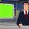 Animated News Anchor