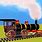 Animated Steam Engine Train