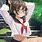Anime Girl in Sailor Uniform