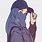 Anime Muslim Girl Sketch