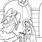Annunciation Coloring Page