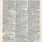Antique Dictionary Pages