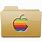 Apple Folder Icon Retro