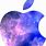 Apple Logo Galaxy