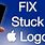 Apple Logo Stuck