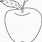 Apple Pencil Drawing Outline